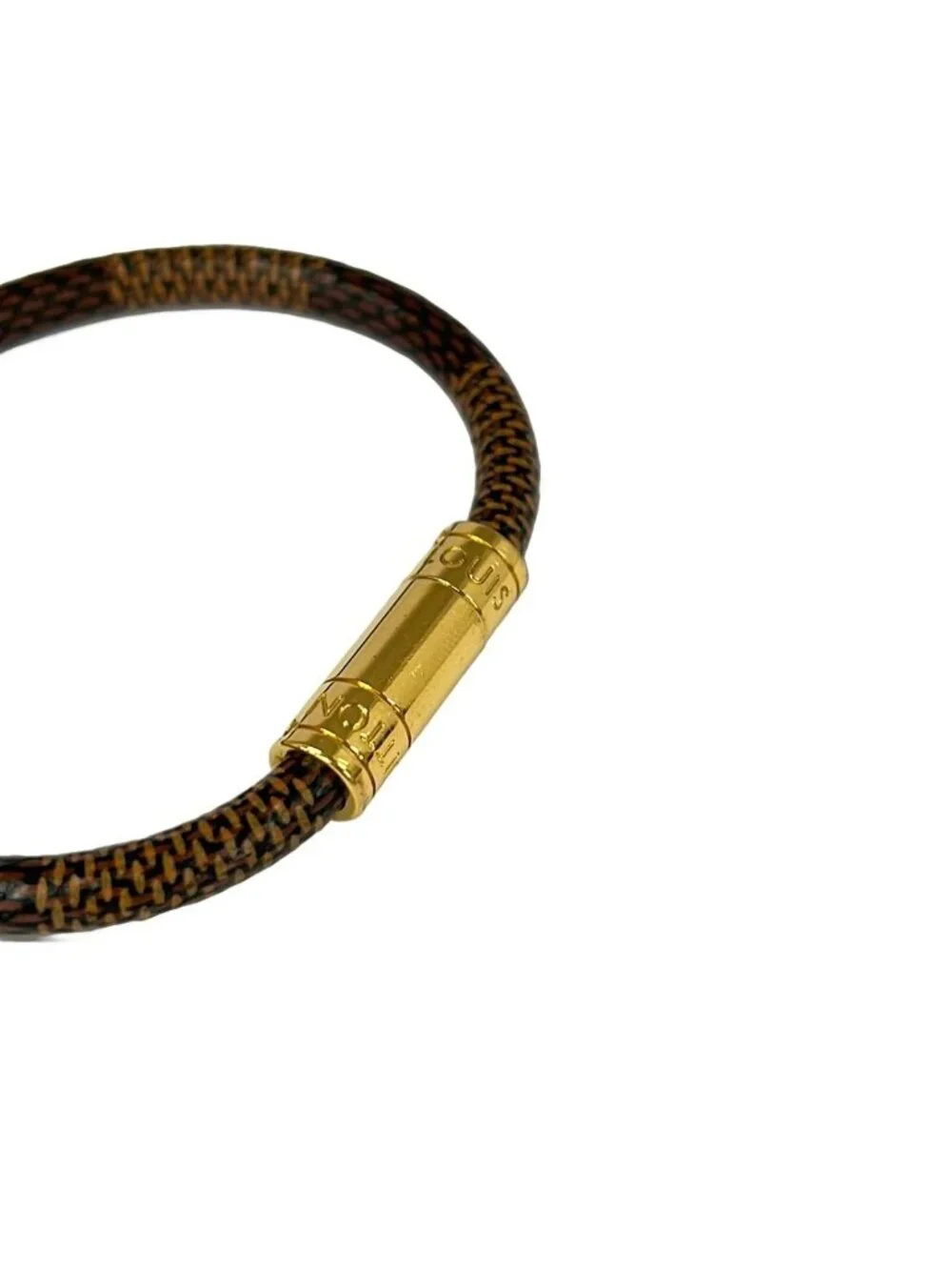 Louis Vuitton Bracelet Damier 17 Keep It Ebene